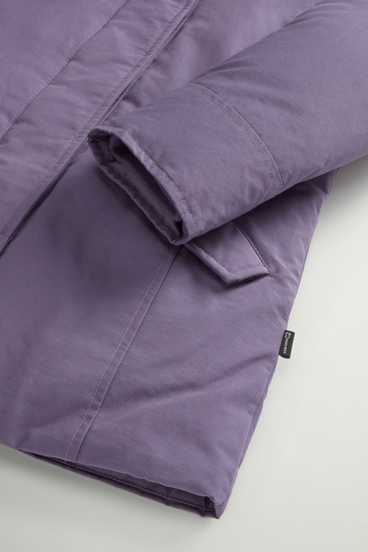 Girls' Arctic Parka Cloth in Ramar Purple photo 4 | Woolrich
