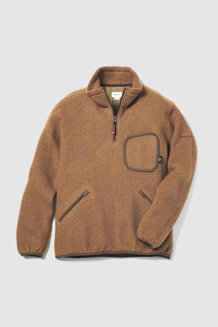 woolrich fleece pullover