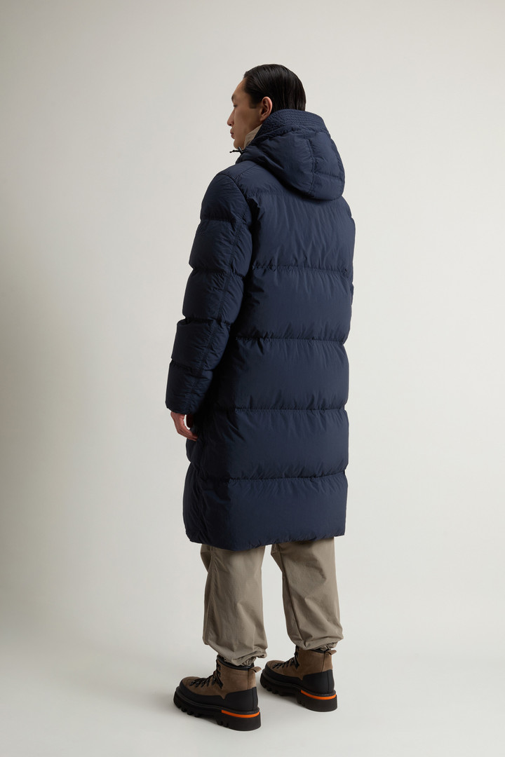 Parka trapuntato in nylon tinto in capo Blu photo 3 | Woolrich