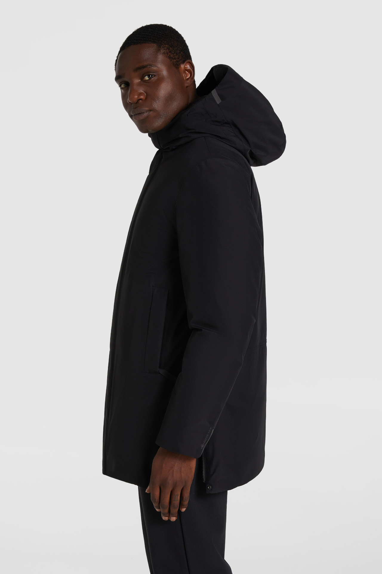City Cappotto Con Cappuccio