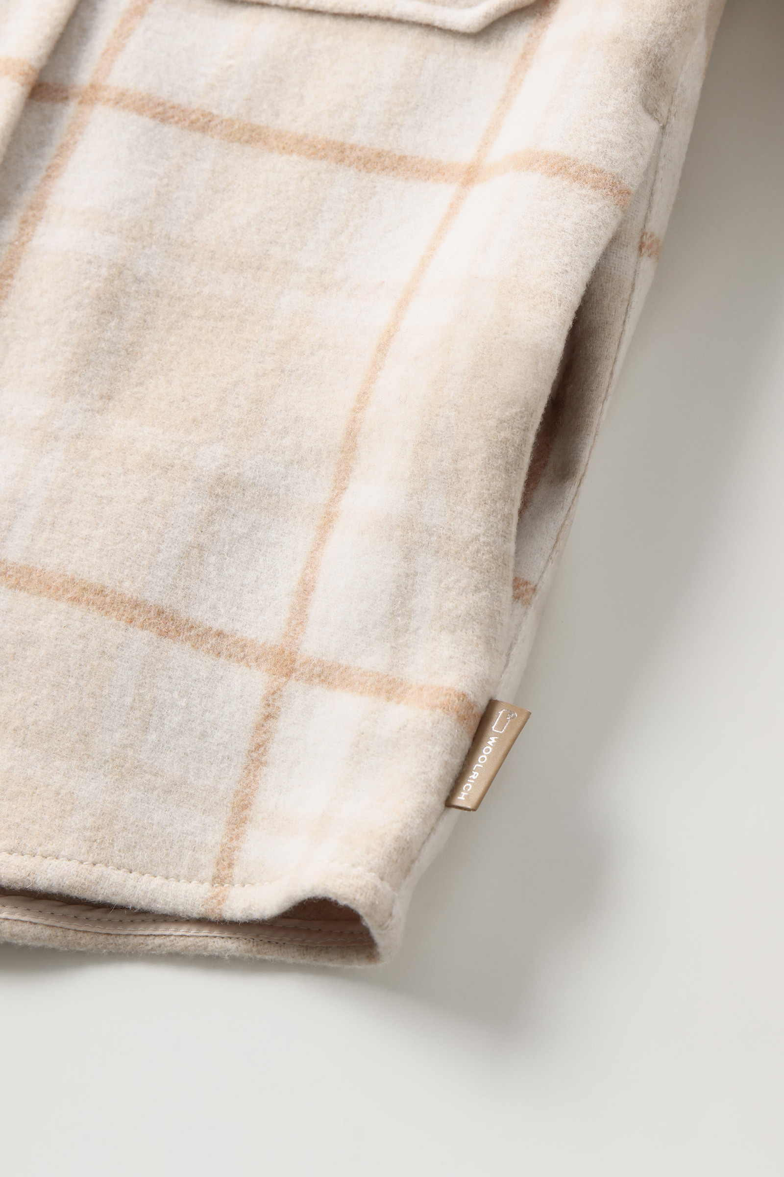 Giacca a camicia in misto cotone e lana giallo photo 8 | Woolrich