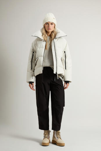 Down Jacket in WINDSTOPPER GORE-TEX White | Woolrich