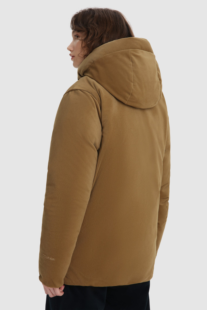 GORE-TEX puffiger Daunen-Parka aus Kord