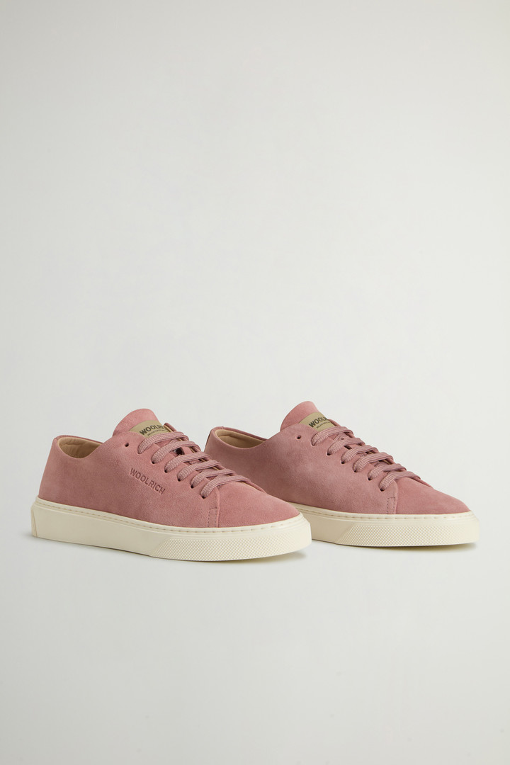 Cloud Court Suede Sneakers Pink photo 2 | Woolrich