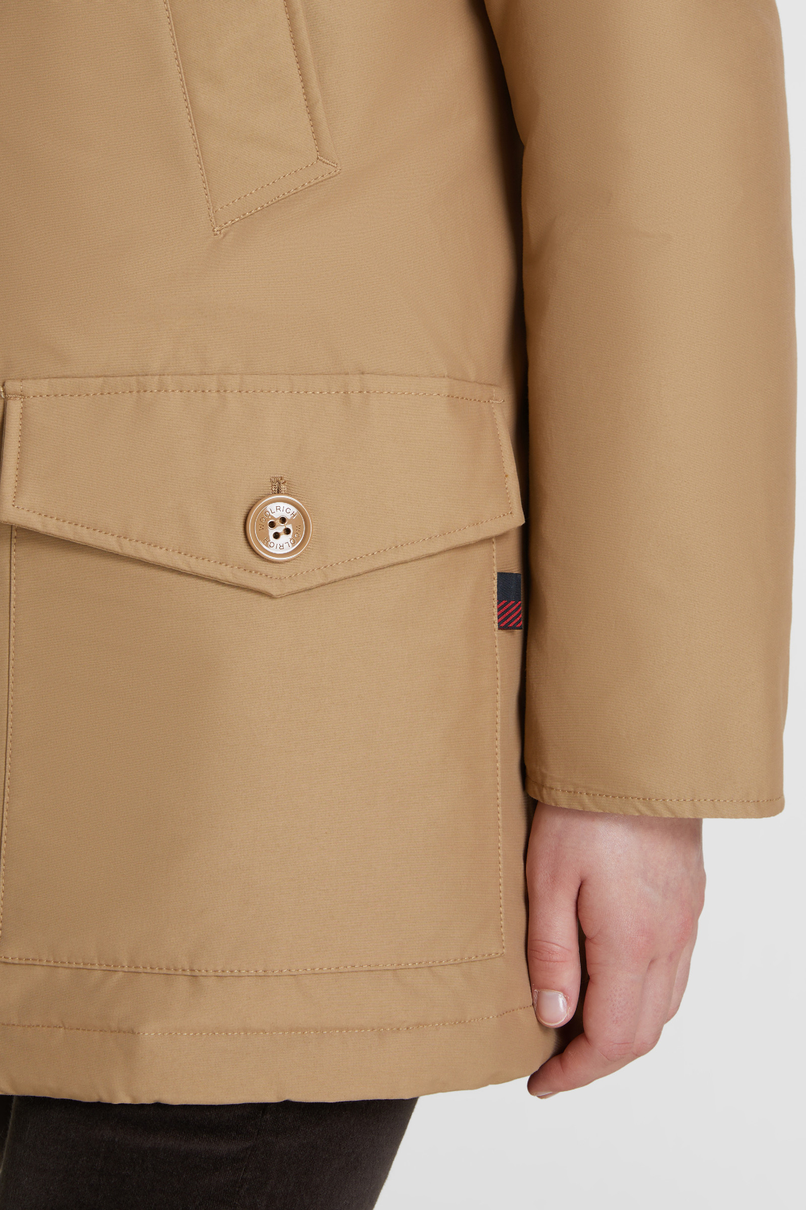 Arctic Parka with Detachable Fur White photo 6 | Woolrich