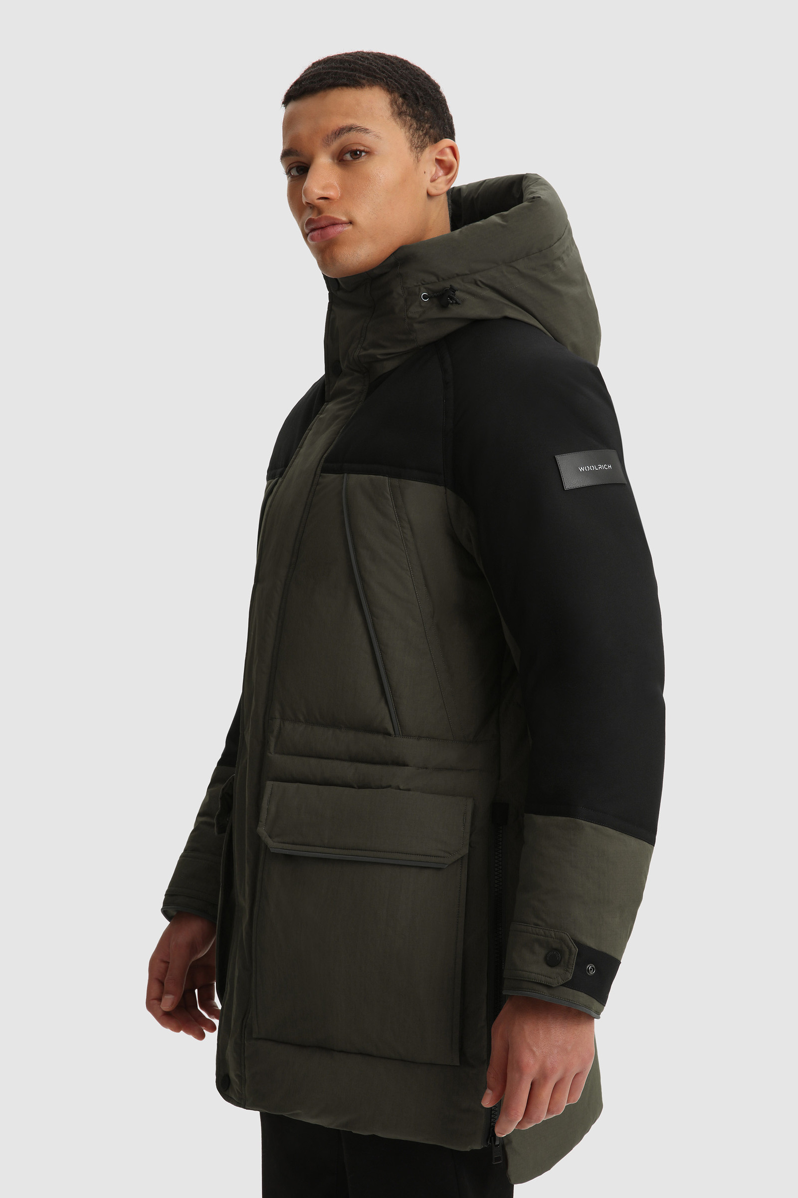 Wattierter Teton Parka aus Ripstop-Baumwolle