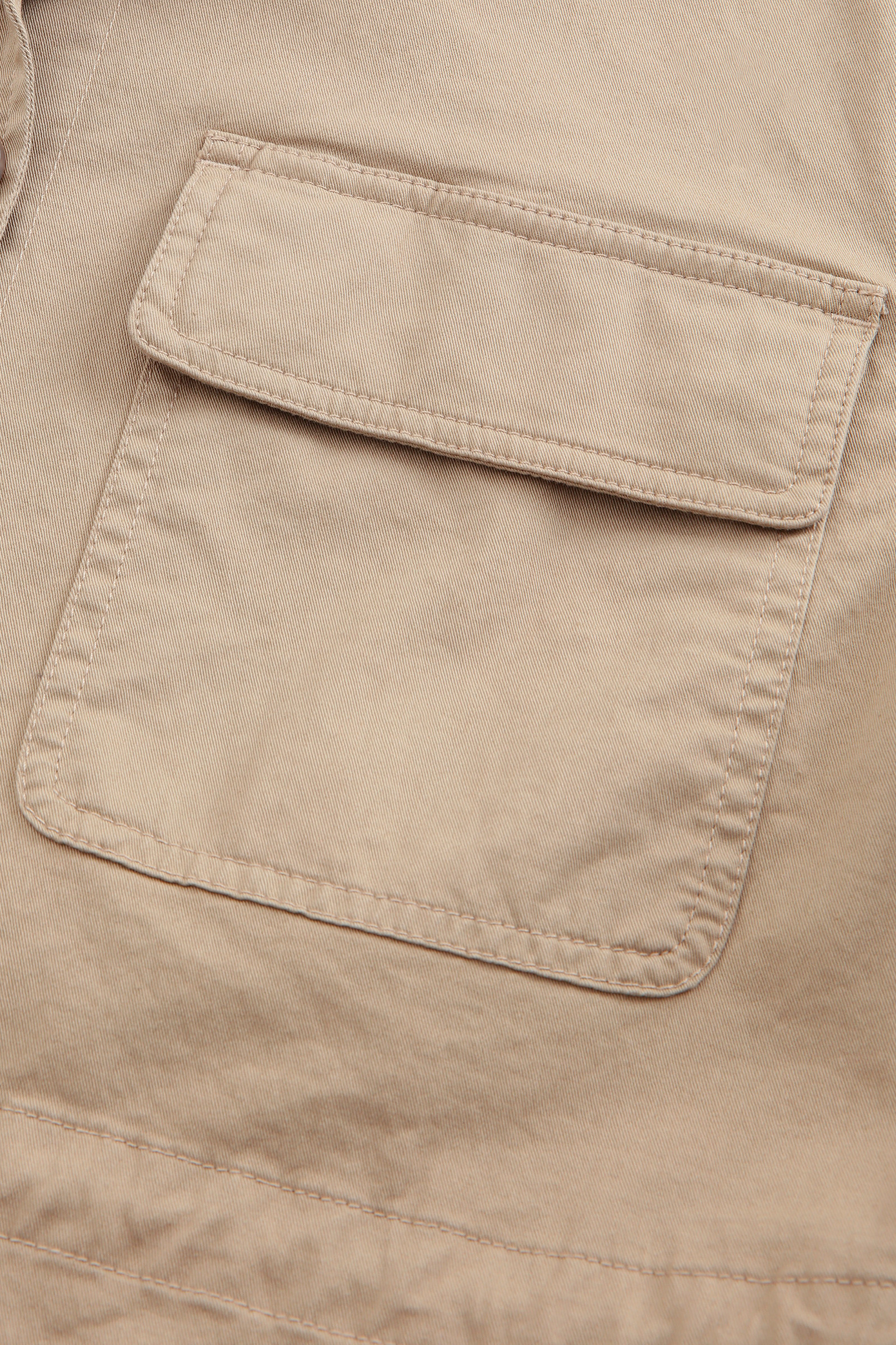 Overshirt aus Stretch-Baumwolle Beige photo 6 | Woolrich
