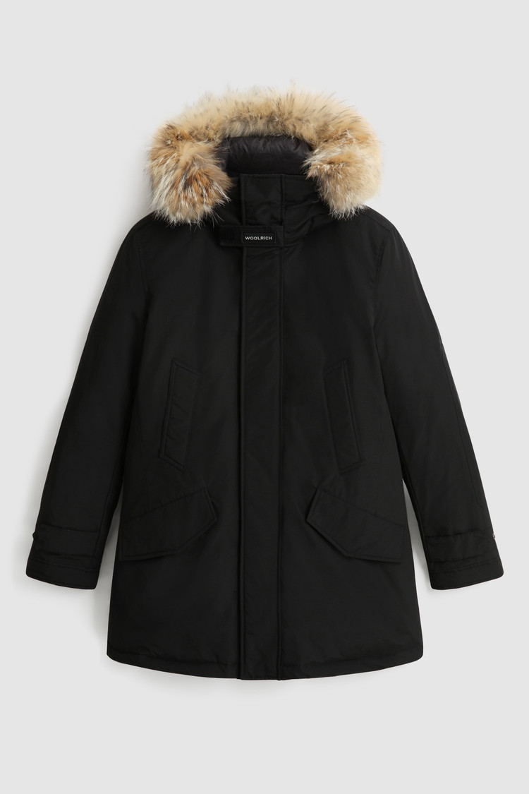 Polar Parka con collo alto e pelliccia removibile