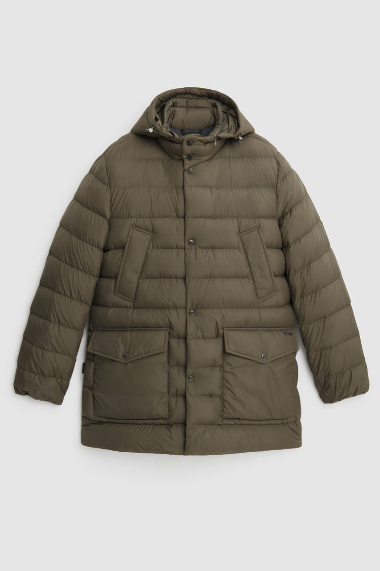 Sierra Parka quilted with removable hood