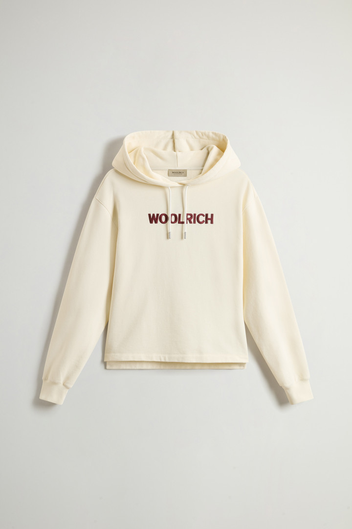 Pure Cotton Hoodie White photo 5 | Woolrich