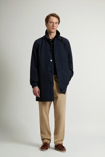 Lamar Overcoat in Light Ramar Blue photo 1 | Woolrich