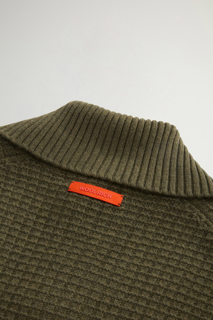 Maglione in misto lana vergine e cashmere by Todd Snyder Verde photo 6 | Woolrich