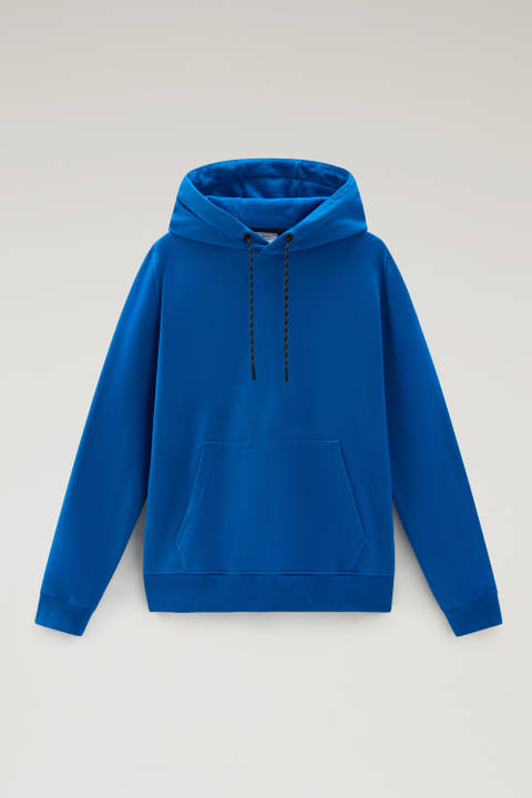 Sweat-shirt à capuche US Trails en pur coton Bleu photo 2 | Woolrich