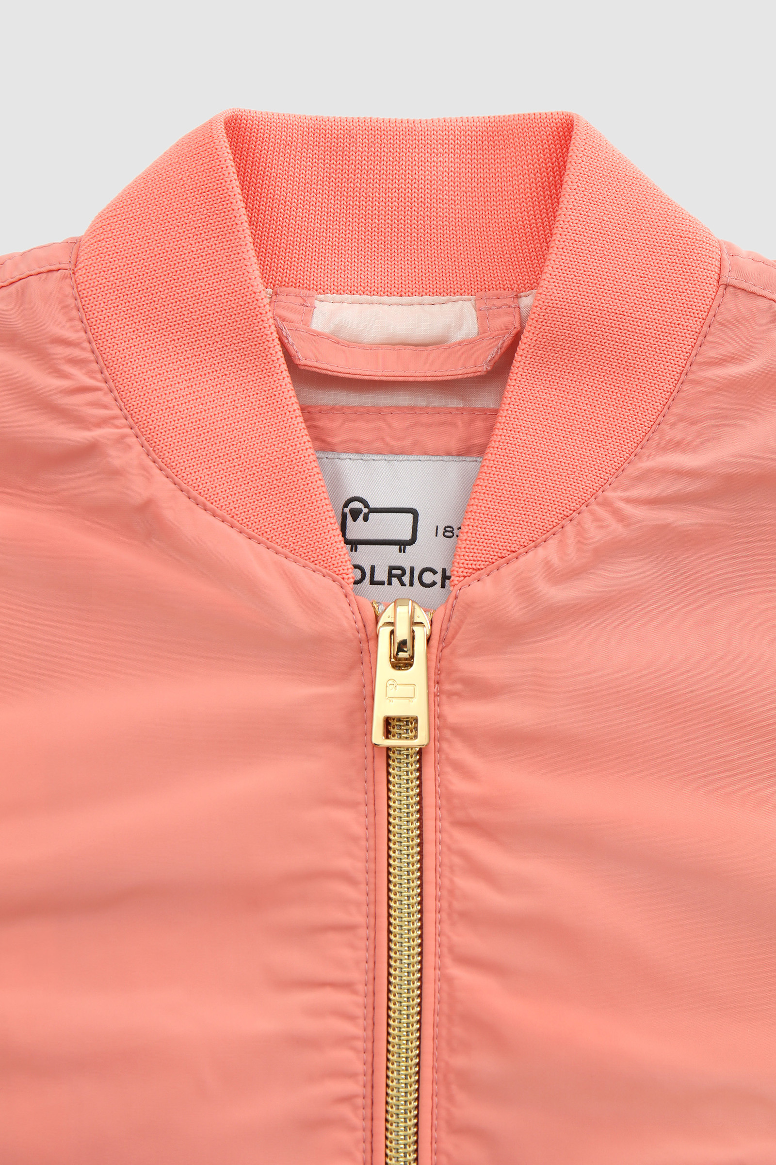 Girl's Charlotte Bomber Pink photo 3 | Woolrich
