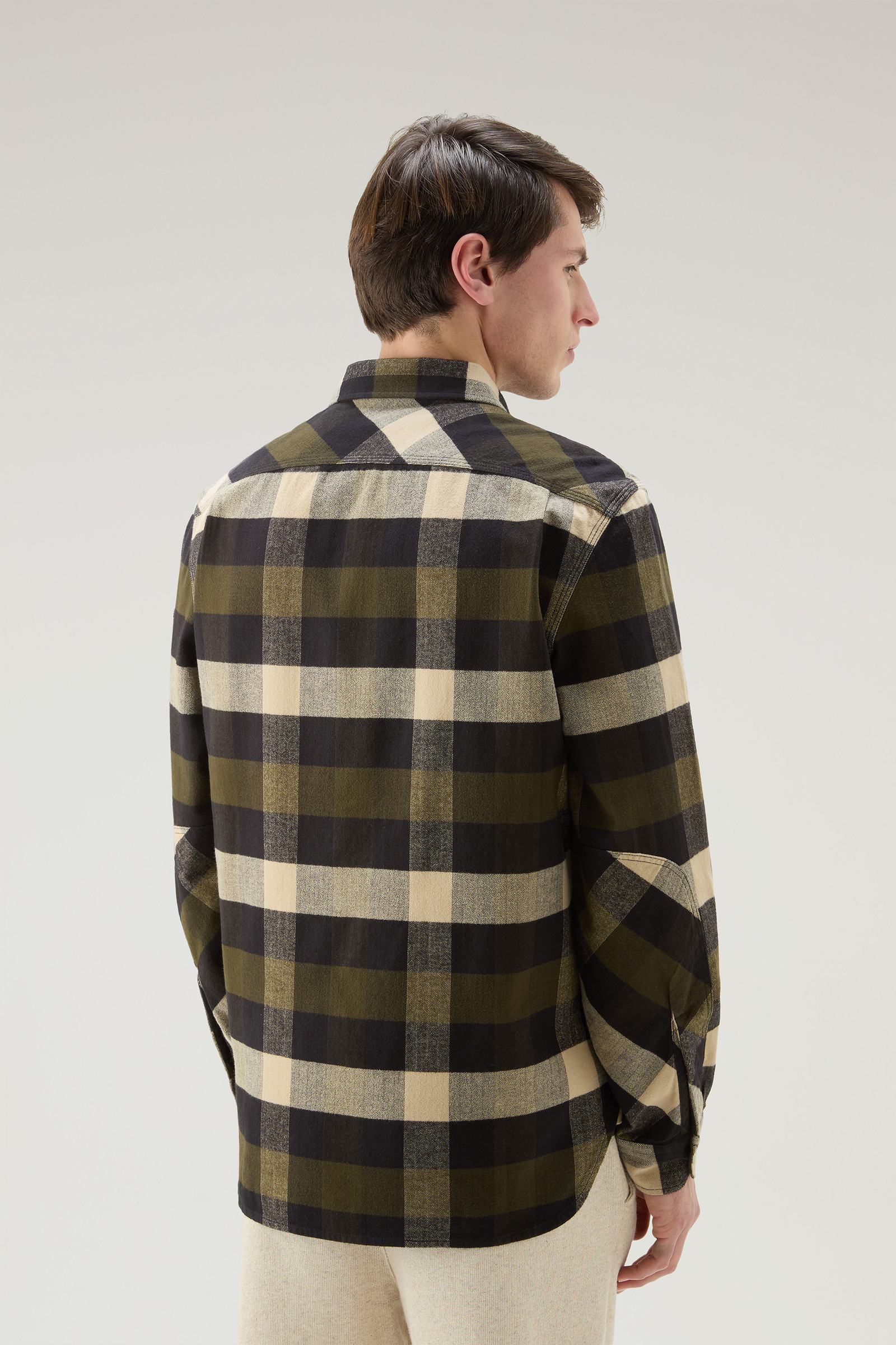 U.S. Trails Flannel-Karohemd grün photo 3 | Woolrich