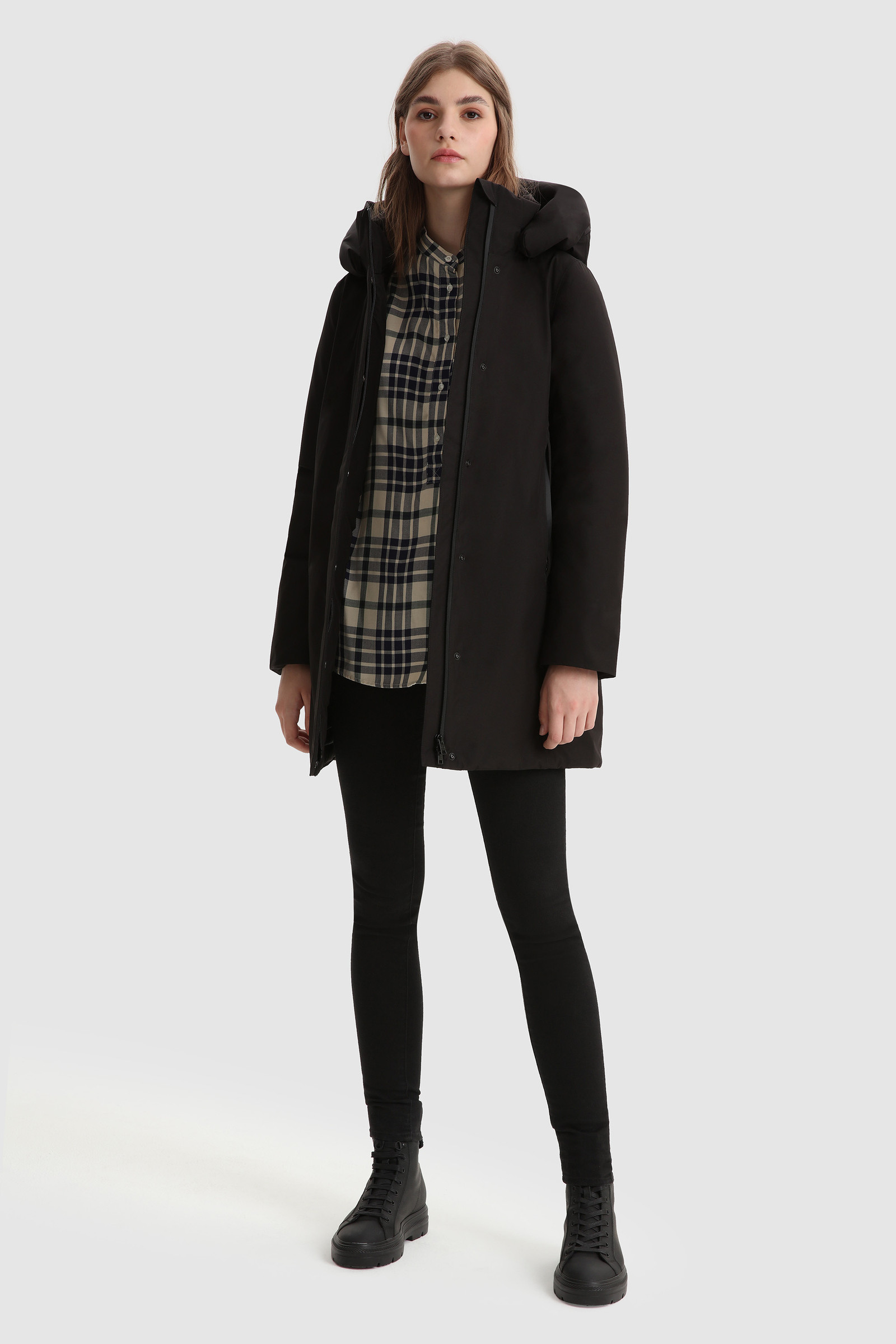 Marshall Parka en GORE-TEX avec capuche amovible noir photo 2 | Woolrich