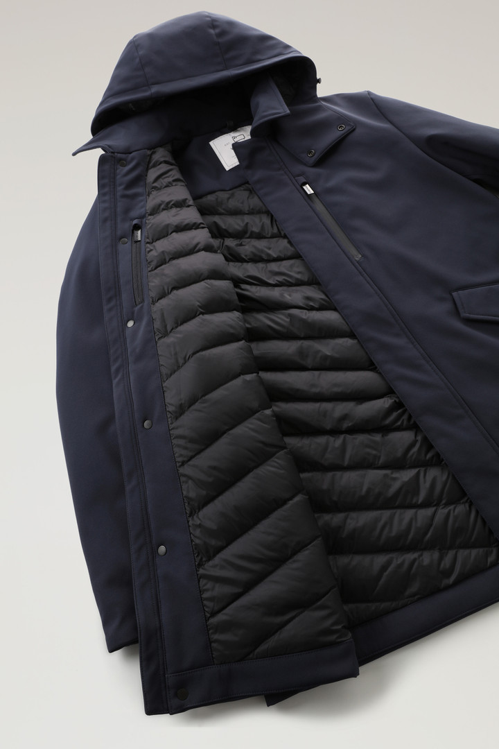 Barrow Mac Softshell Coat Blue photo 7 | Woolrich