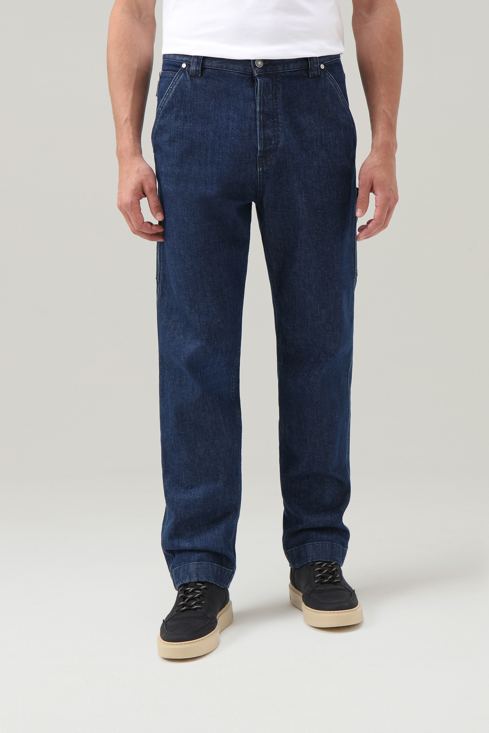 Worker Jeans in Cotton Blue | Woolrich USA
