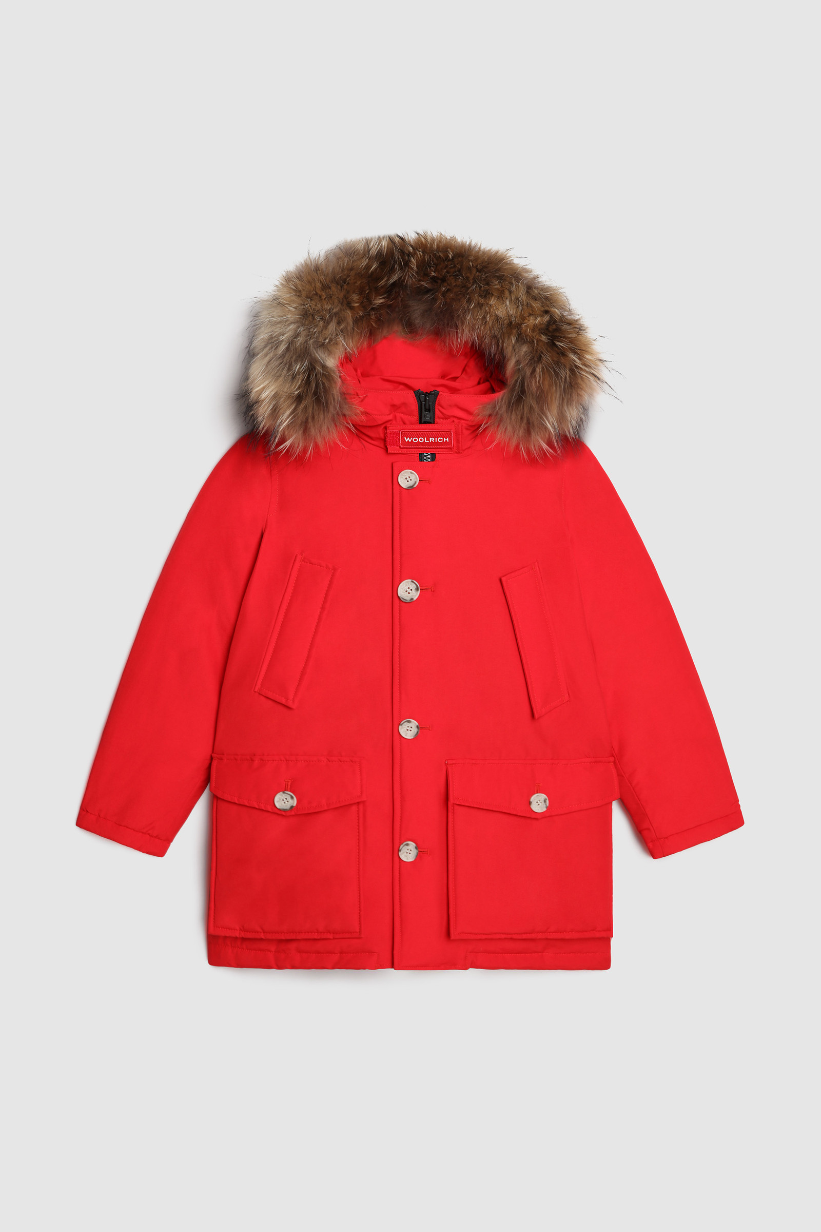 Arctic Parka voor jongens met afneembare bontrand