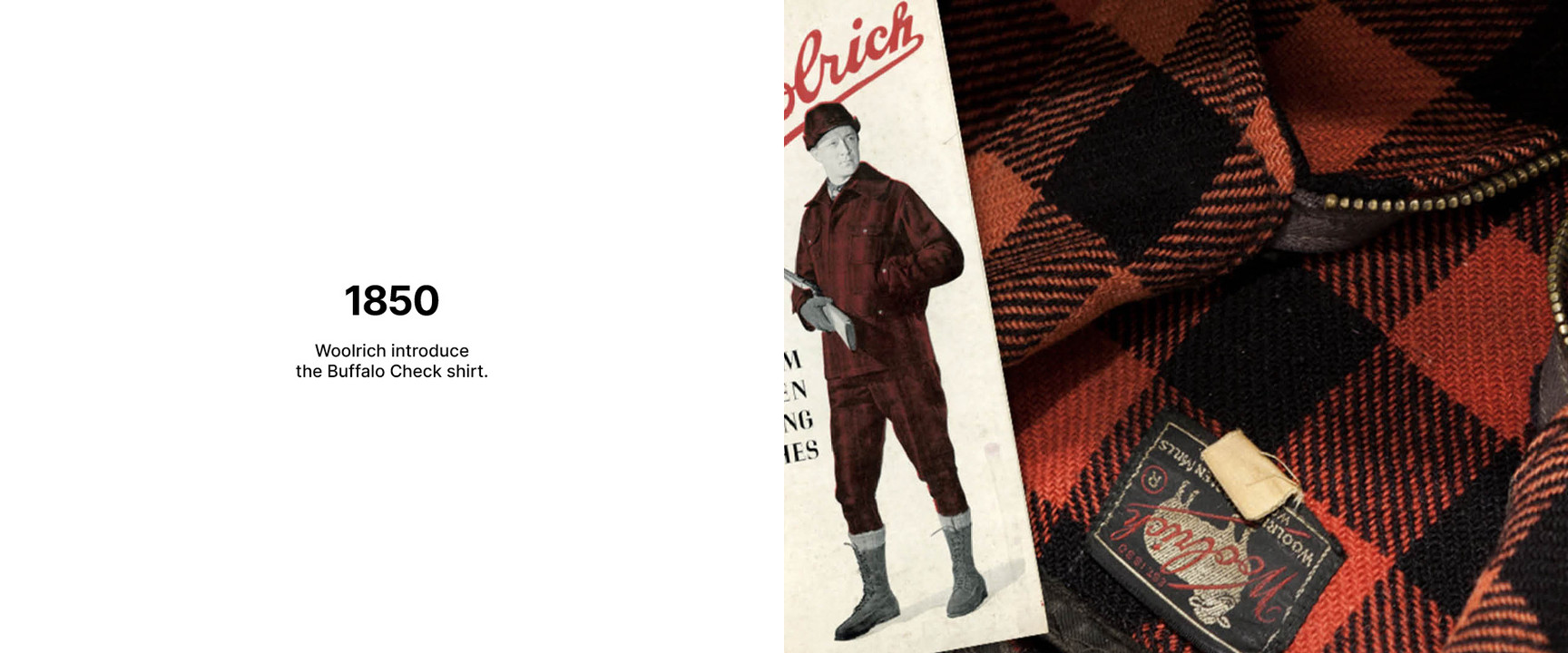 Woolrich Est 1830: the history of our brand | Woolrich CH