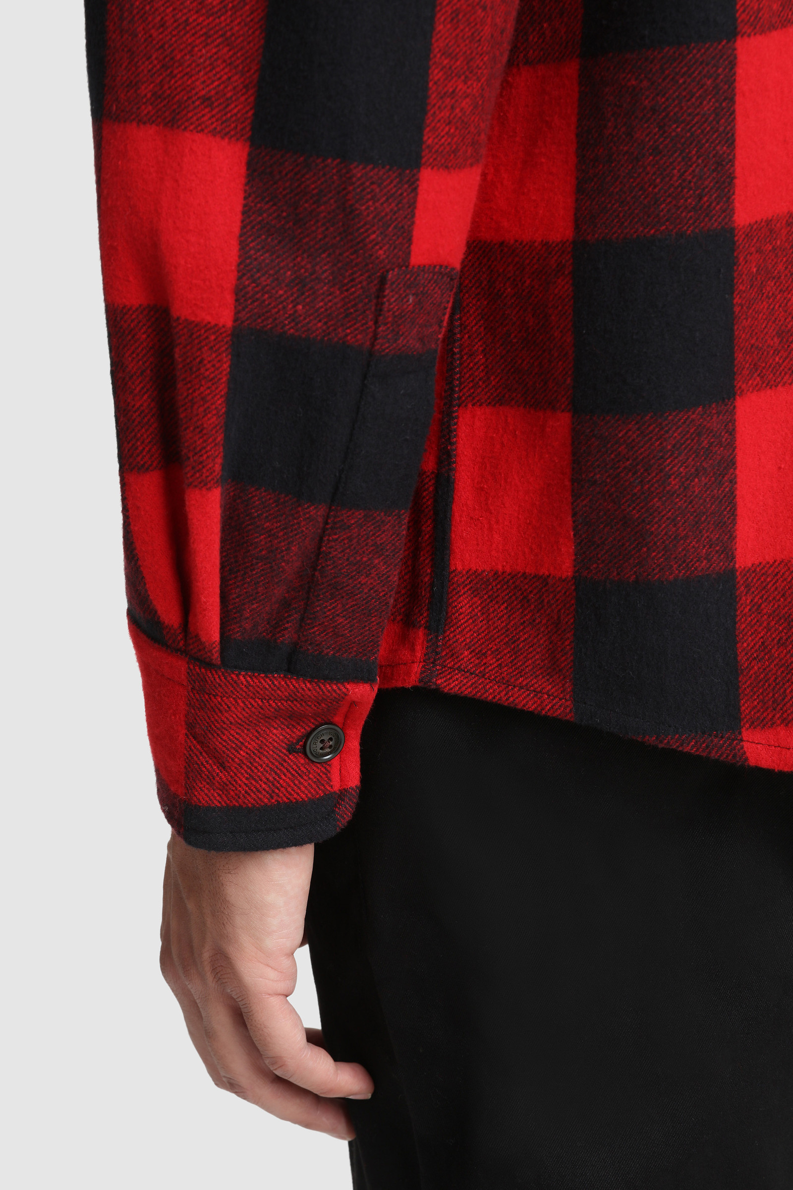 Chemise Oxbow avec motif d'archive Buffalo Check rouge photo 6 | Woolrich