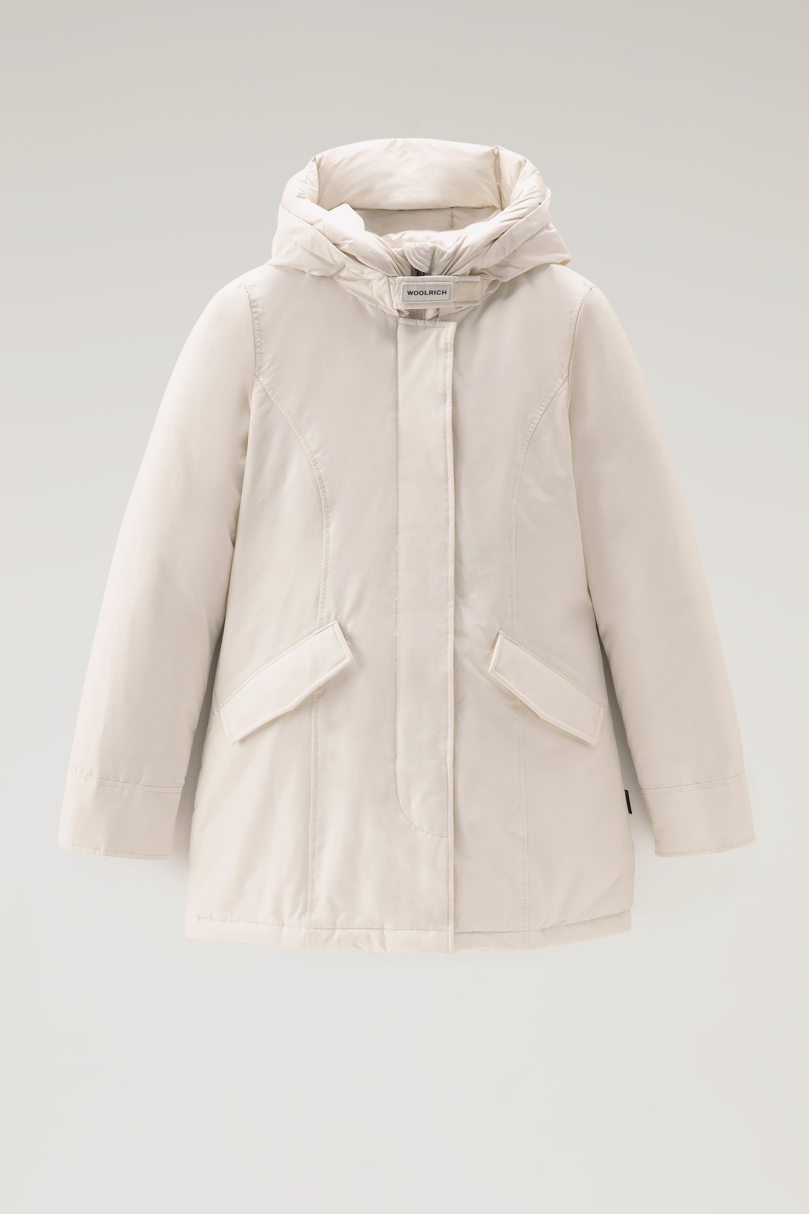 vals Overtuiging cafe Women's Arctic Parka in Ramar Cloth White | Woolrich USA