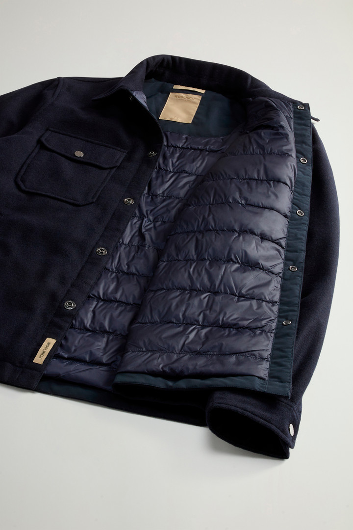 WOOLRICH ネイビー ALASKAN WL OVERSHIRT S WOOLRICH ネイビー ALASKAN WL OVERSHIRT S