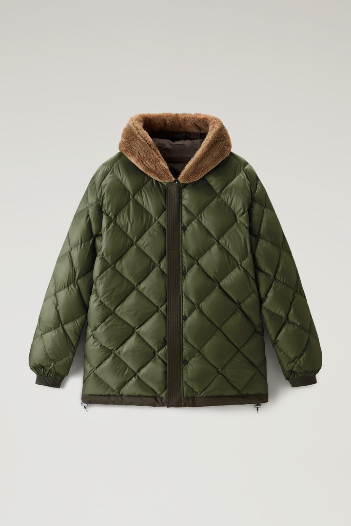 Reversible Parka in Best Cotton Green photo 2 | Woolrich