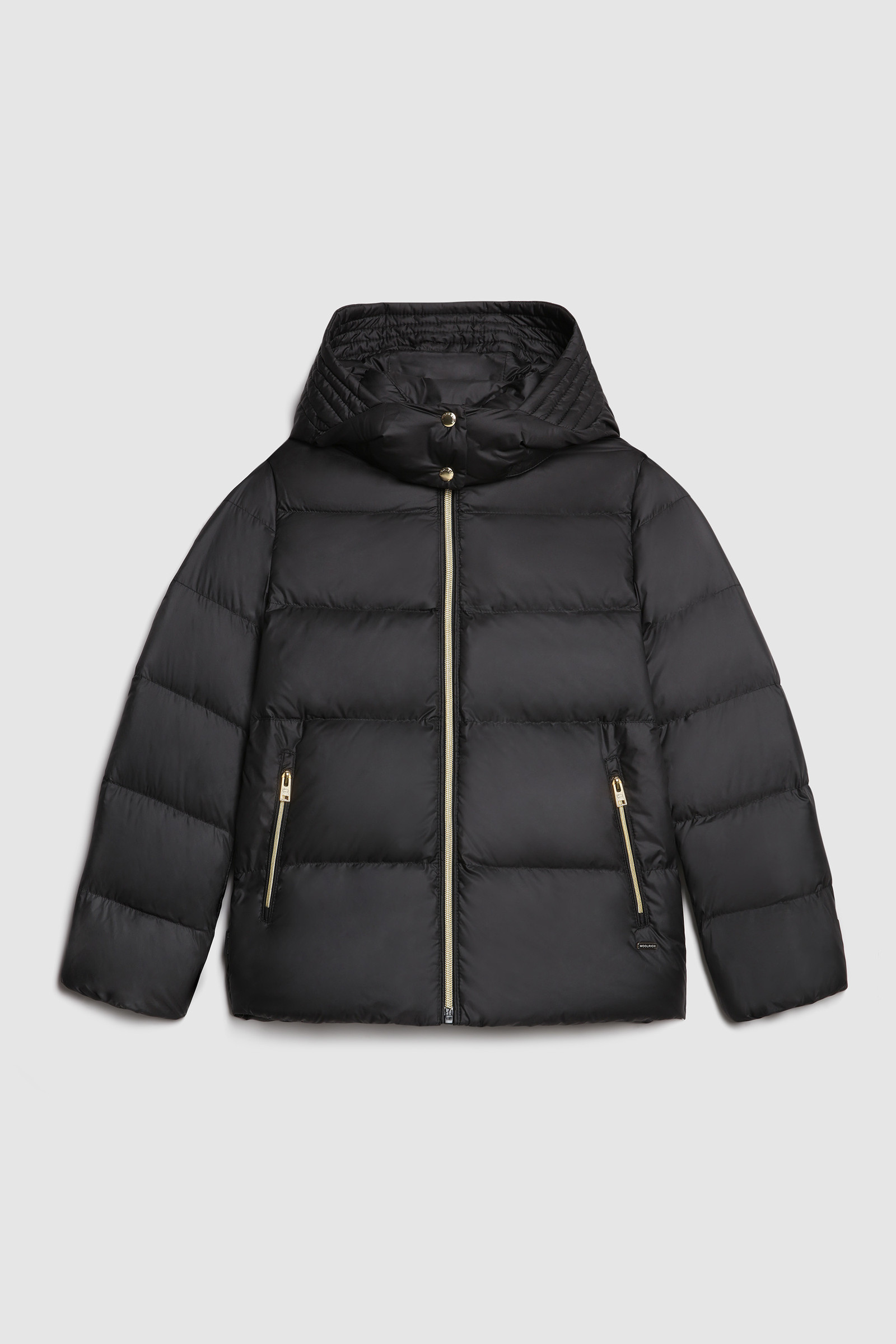 Girl's Alsea Puffy Jacket Black | Woolrich USA