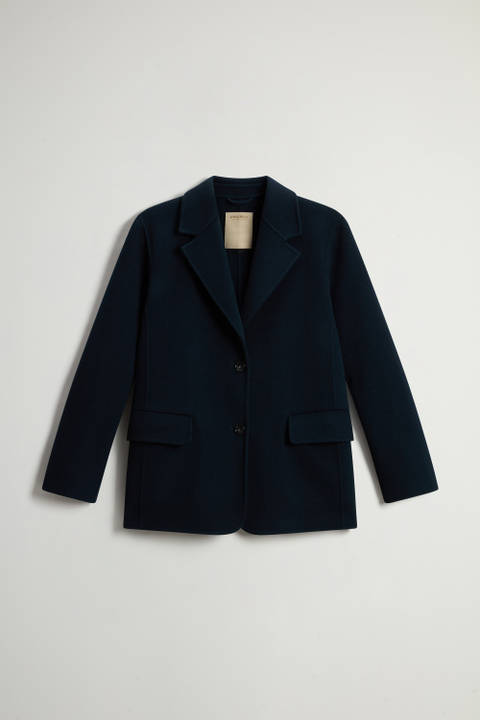 Pure Virgin Wool Blazer Blue photo 2 | Woolrich