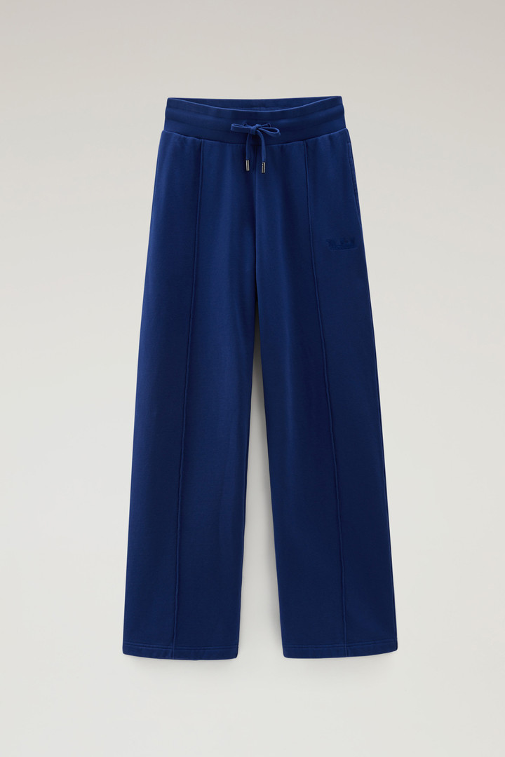 Pantaloni sportivi in puro cotone Blu photo 4 | Woolrich