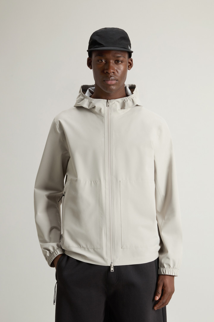 Waterproof Pacific Jacket in Two-Layered Fabric Gray photo 1 | Woolrich