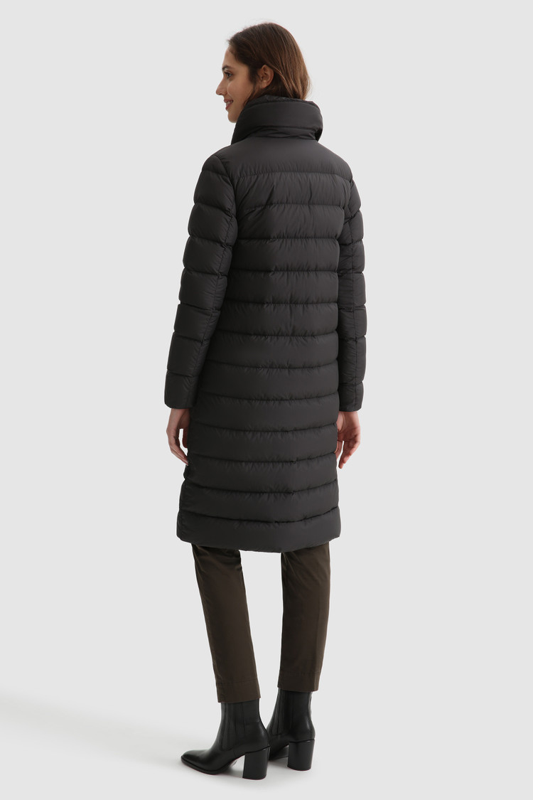 Manteau long Ellis avec matelassage horizontal