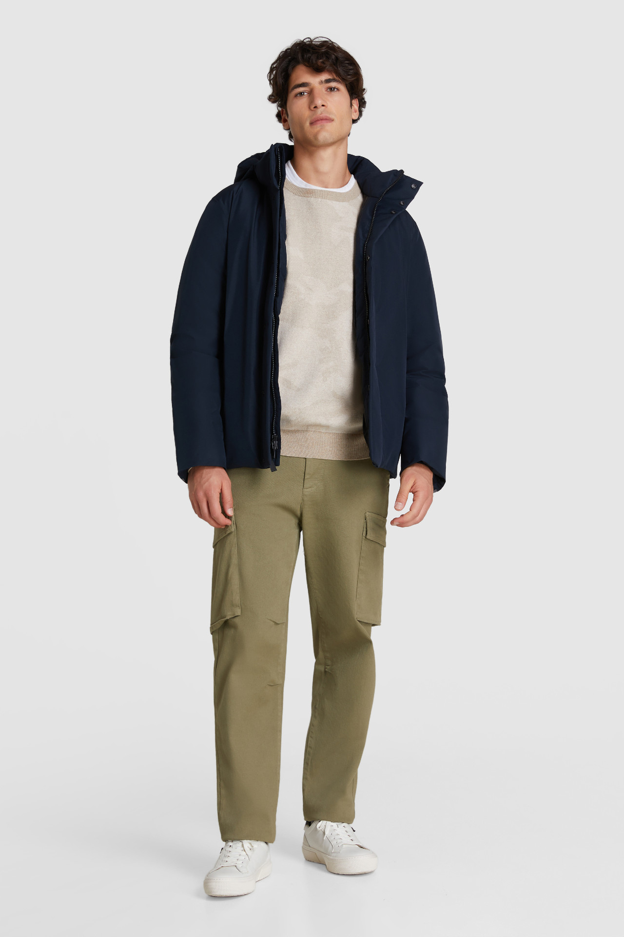 City Jacke mit Kapuze