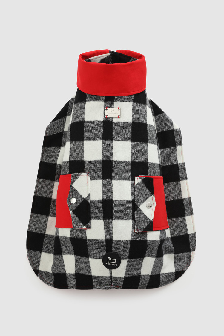Surchemise à motif Buffalo Check pour grand chien Temellini / Woolrich