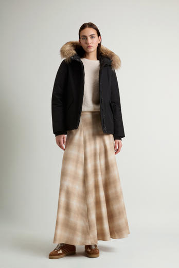 Military kurzer Parka aus Ramar Cloth Schwarz photo 1 | Woolrich