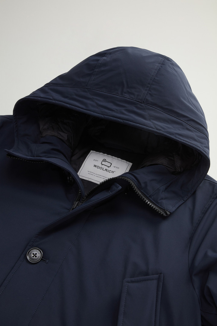 Arctic Parka van stretchnylon Blauw photo 6 | Woolrich