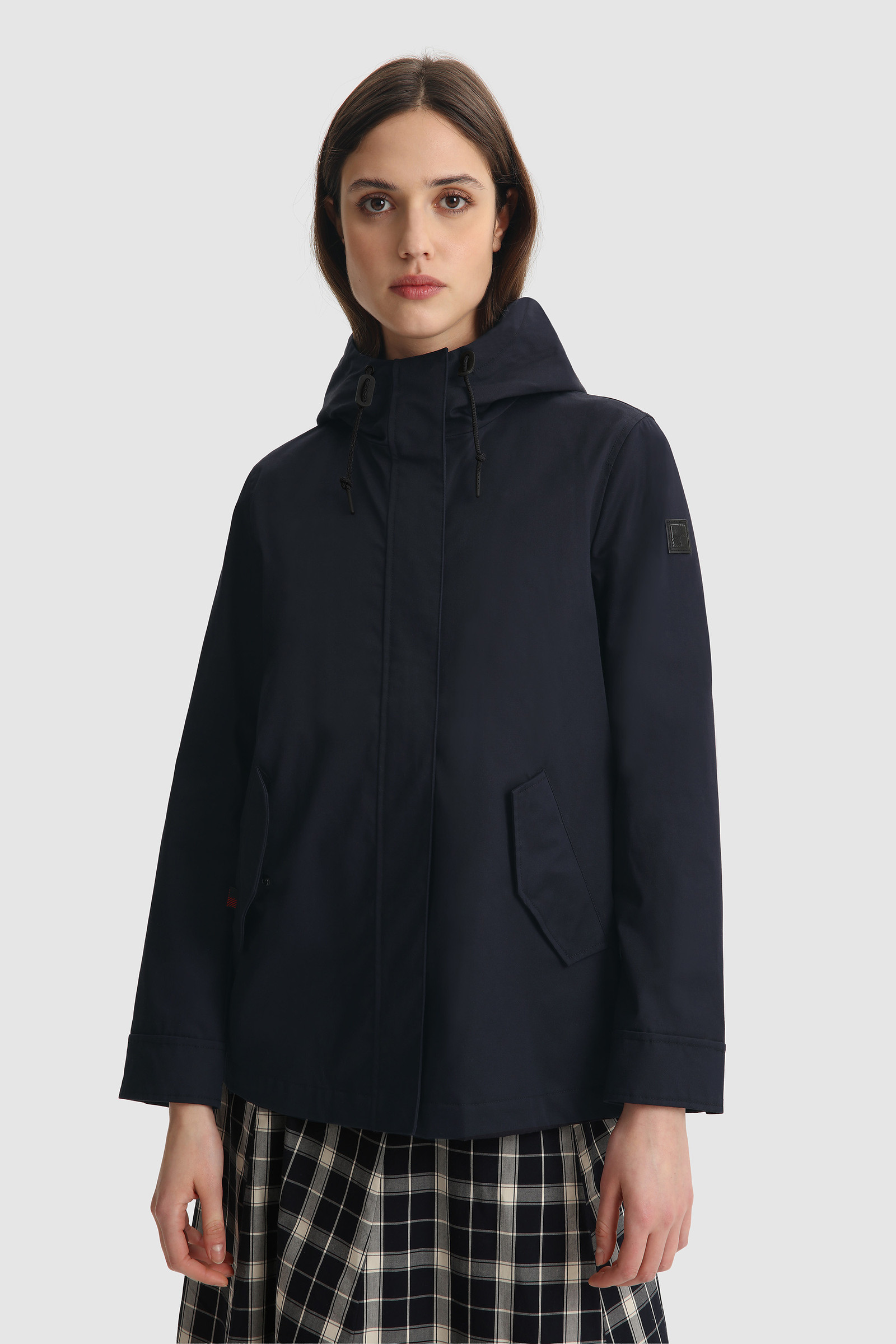 Lilac hooded jacket
