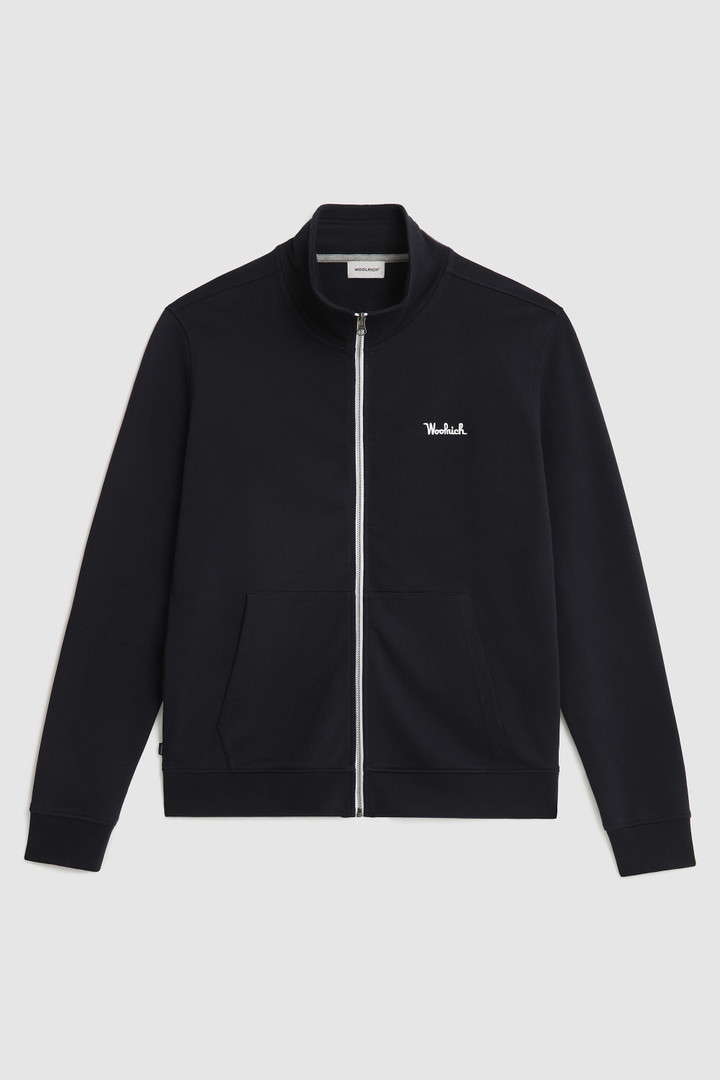 Felpa Track Essential con logo ricamato