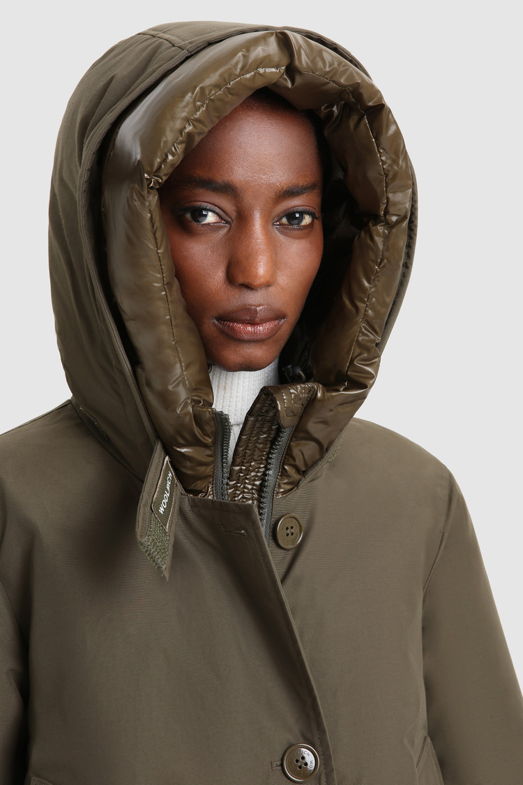 Parka Arctic avec col montant et capuche double