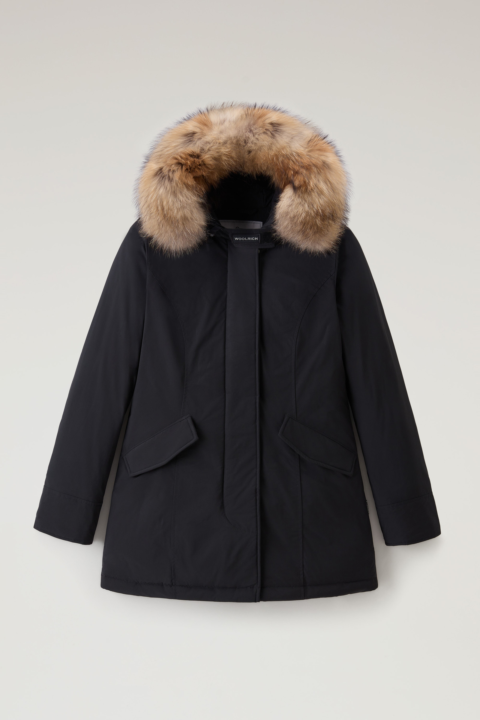 Arctic Parka in Urban Touch with Detachable Fur Black | Woolrich USA