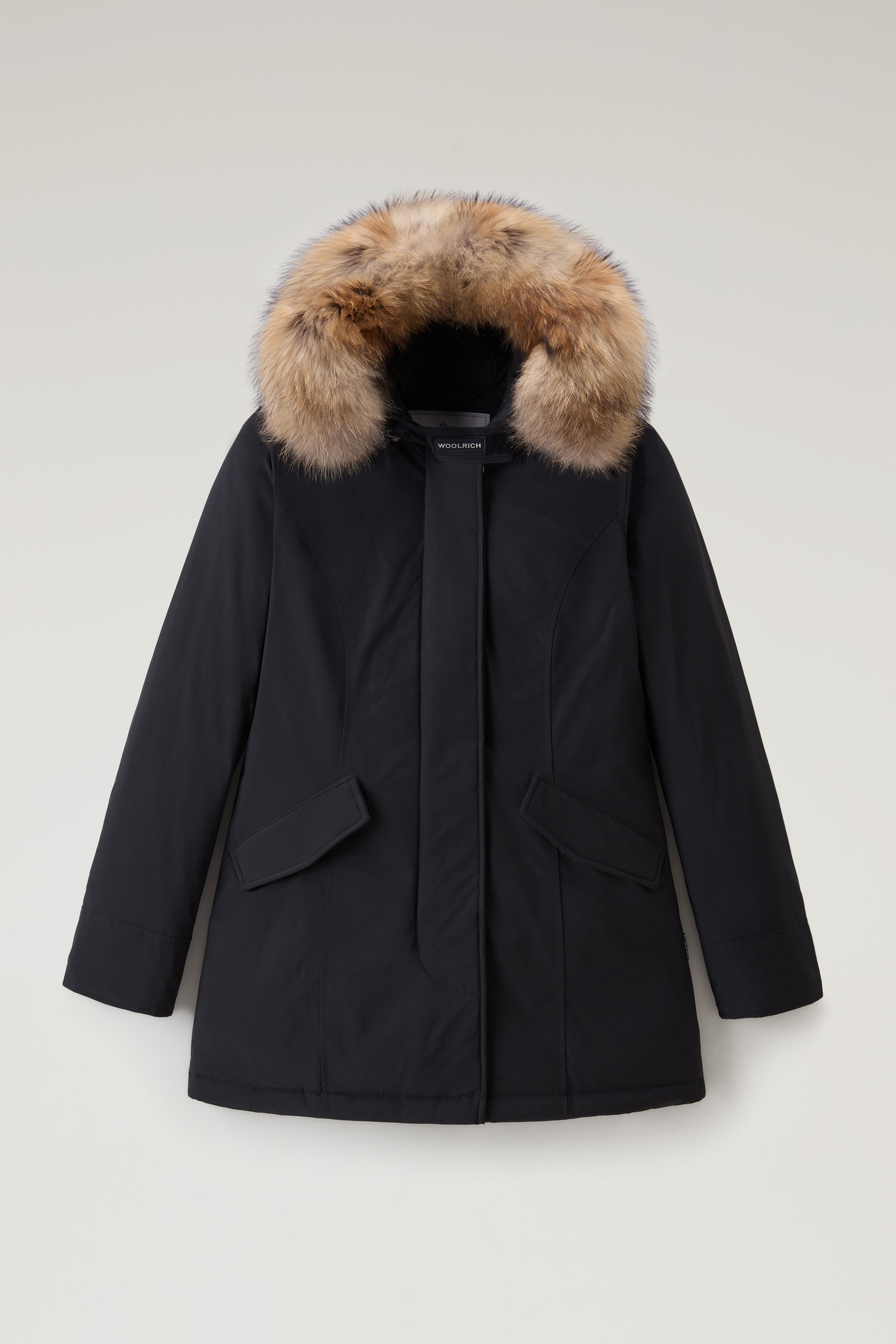 Arctic Parka in Urban Touch with Detachable Fur - Women - Black