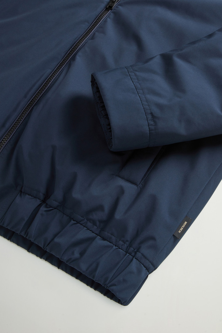 CLOUD LEWIS BOMBER Blue photo 7 | Woolrich