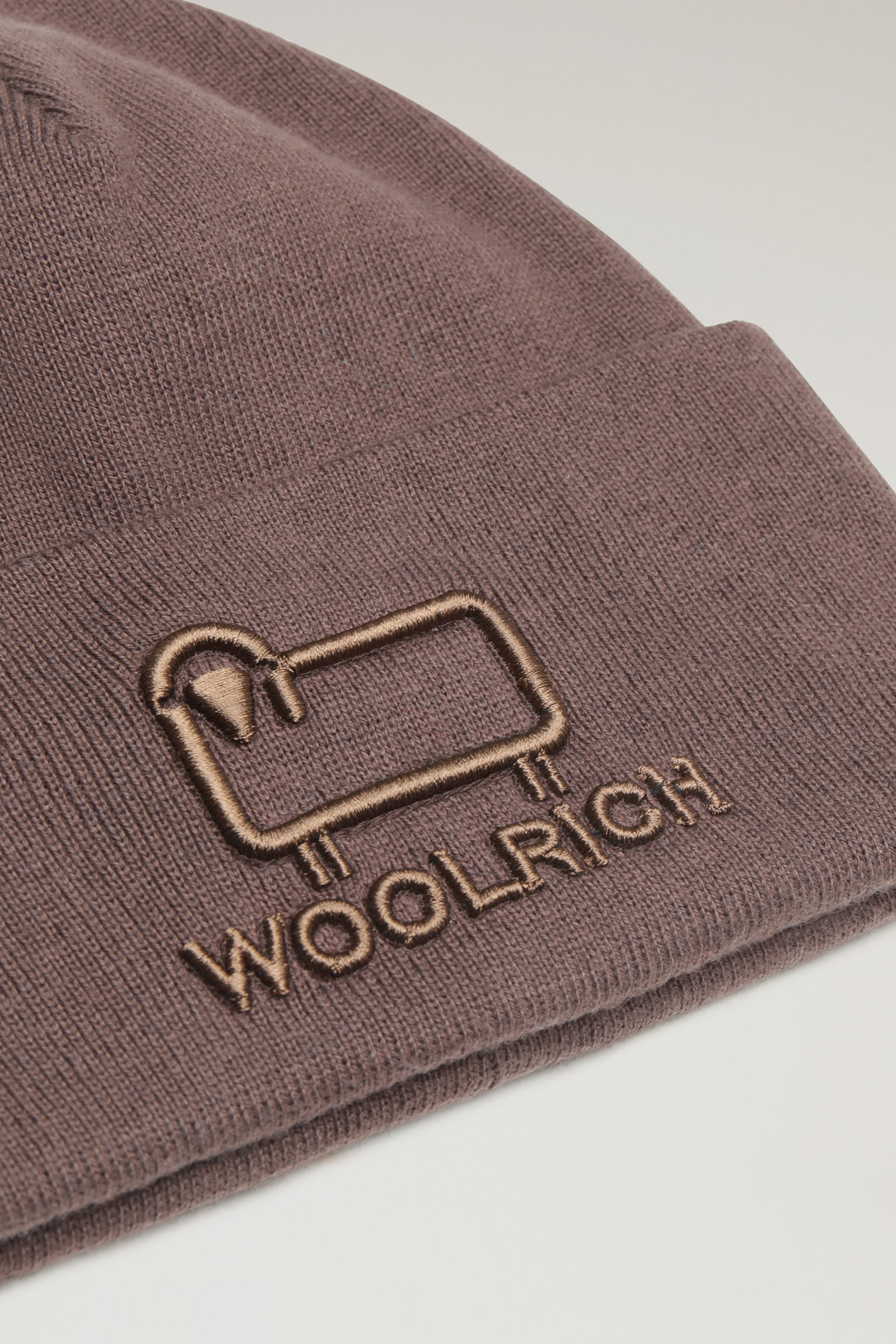 Unisex Cotton-Wool Beanie Green photo 2 | Woolrich