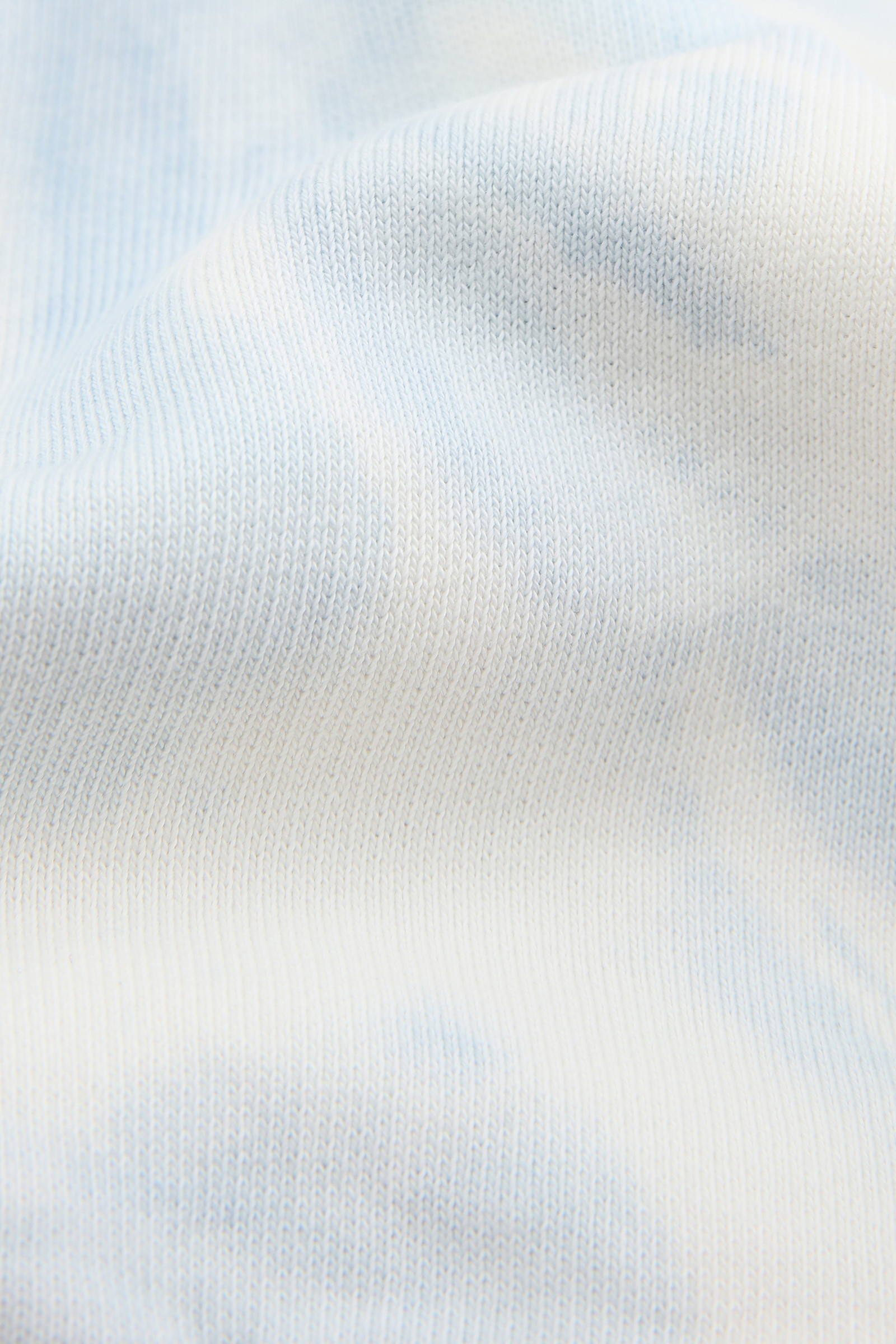 Girl's Tie-Dye Crewneck Sweatshirt with Printed Logo Blue photo 5 | Woolrich