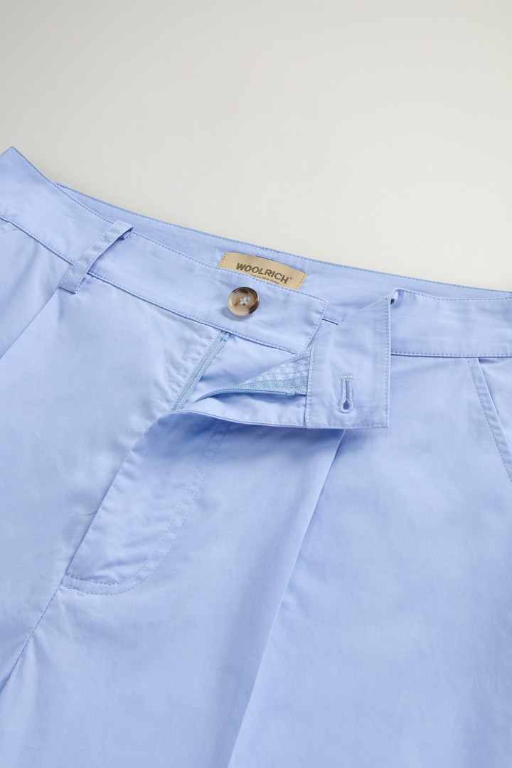 Pantaloni chino in popeline di puro cotone Blu photo 5 | Woolrich