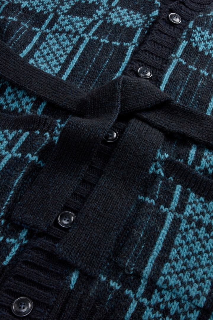 Cardigan en laine mélangée by Todd Snyder Bleu photo 7 | Woolrich
