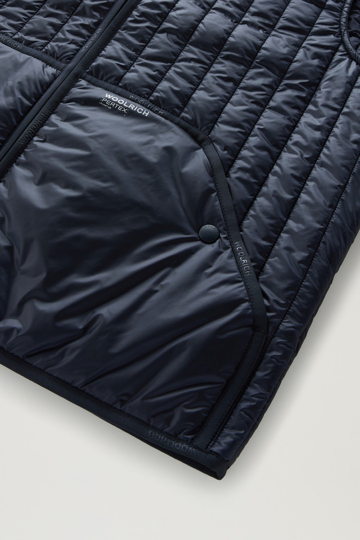 Quilted Vest in Recycled Pertex Quantum Blue photo 7 | Woolrich