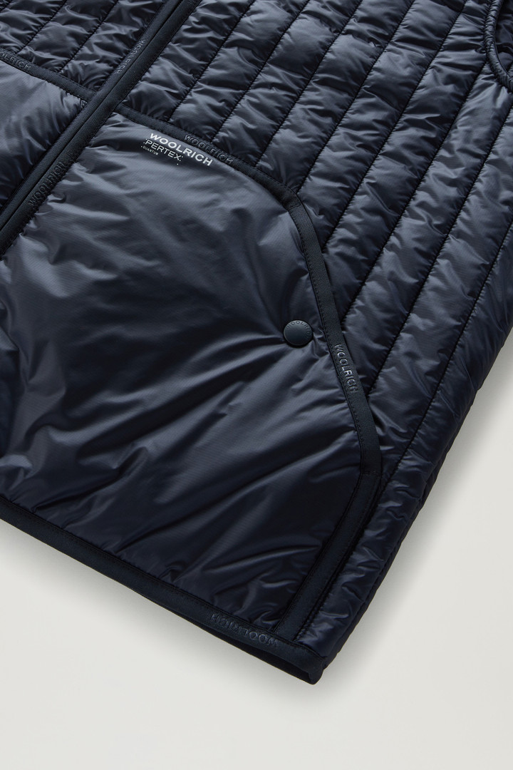 Veste sans manches matelassée en Pertex Quantum recyclé Bleu photo 7 | Woolrich