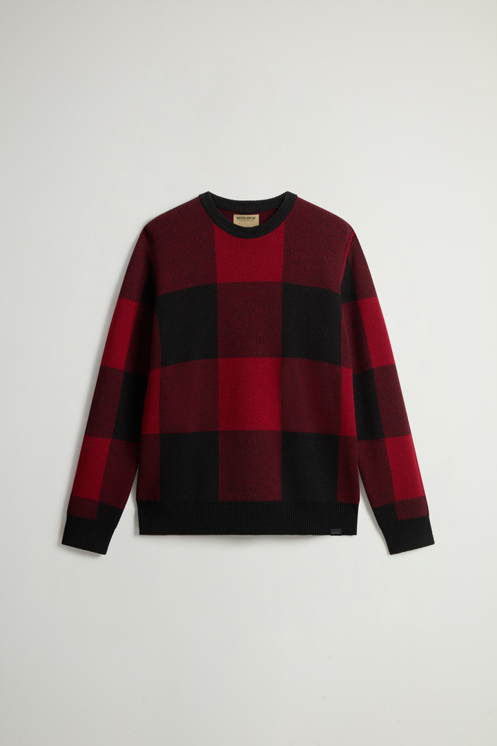 BUFFALO CREWNECK Rosso photo 5 | Woolrich